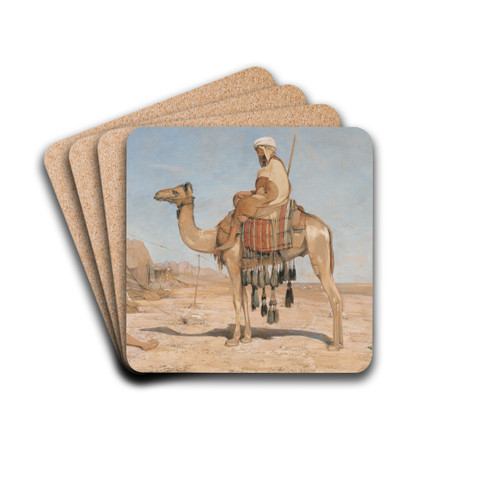 A Bedouin Encampment; Or, Bedouin Arabs by John Frederick Lewis Drink Coasters - set of 4