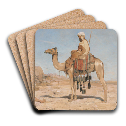A Bedouin Encampment; Or, Bedouin Arabs by John Frederick Lewis Art Drink Coaster set