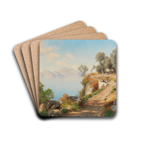 Blick Auf Capri by Ascan Lutteroth Drink Coasters - set of 4
