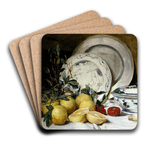 Still Life by Julian Alden Weir Art Drink Coaster set