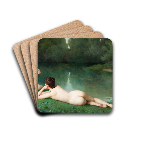 At the water's edge by Emmanuel Benner Drink Coasters - set of 4