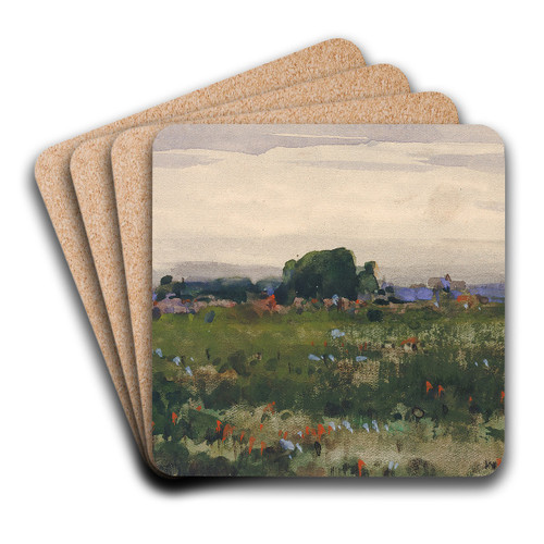 Michigan by William Henry Holmes Art Drink Coaster set