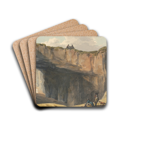Castle Point by John Warwick Smith Drink Coasters - set of 4