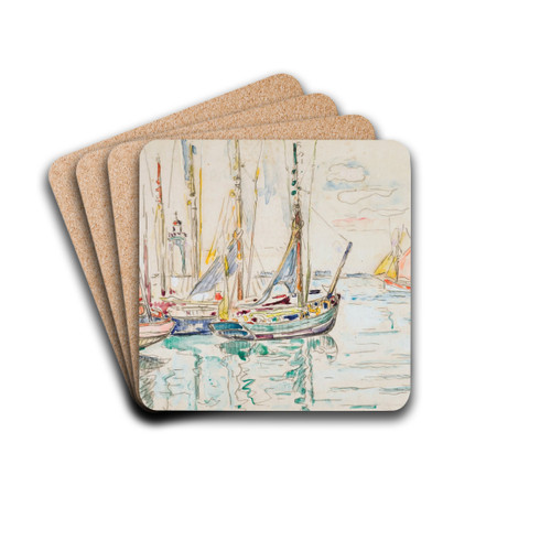 Groix by Paul Signac Drink Coasters - set of 4 Groix by Paul Signac Drink Coasters - set of 4