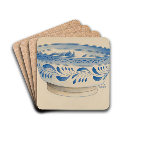 Fruit Bowl by Margaret Stottlemeyer Drink Coasters - set of 4