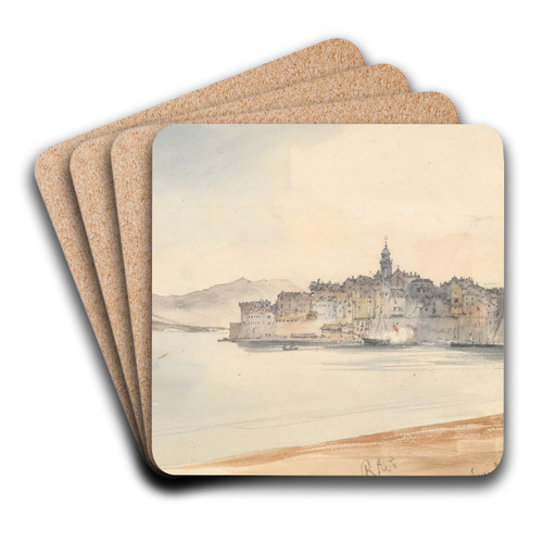 Curzold by Rudolf von Alt Art Drink Coaster set