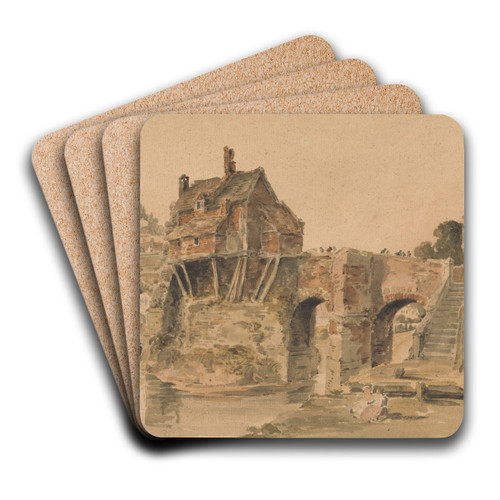 Bridgnorth by John Thirtle Art Drink Coaster set