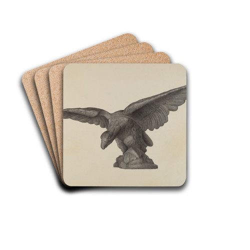 Eagle by Milton Grubstein Drink Coasters - set of 4