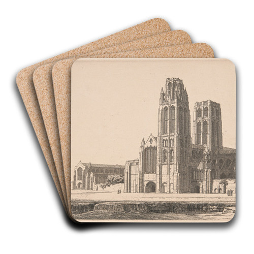 The Minister by Frederick Landseer Maur Griggs Art Drink Coaster set