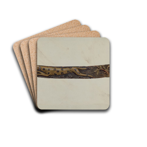 Trail Board by Elizabeth Moutal Drink Coasters - set of 4