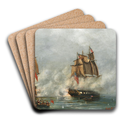 The American War of Independence by Ludwig Rubelli von Sturmfest Art Drink Coaster set The American War of Independence by Ludwig Rubelli von Sturmfest Art Drink Coaster set