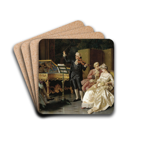 A private performance by Pio Ricci Drink Coasters - set of 4