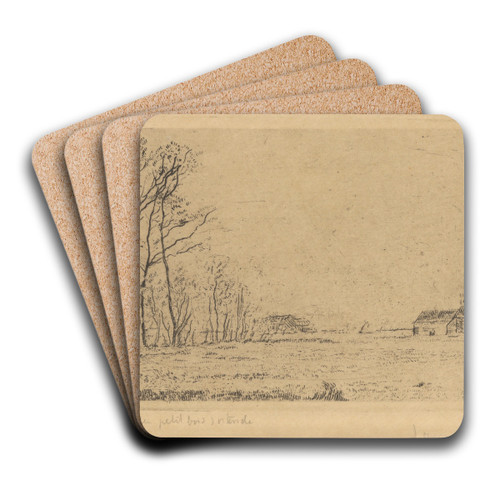 De zoom van het bosje te Oostende by James Ensor Art Drink Coaster set