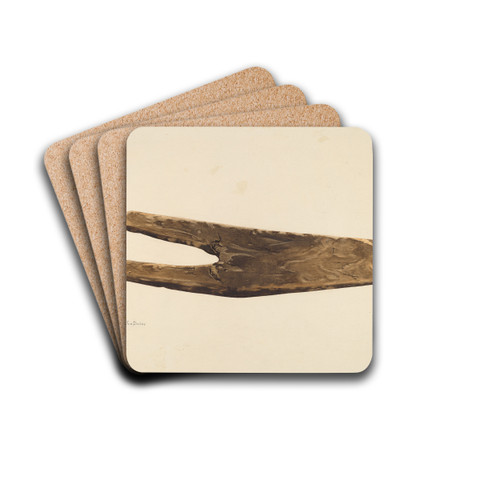 Bootjack by Thomas Dooley Drink Coasters - set of 4 Bootjack by Thomas Dooley Drink Coasters - set of 4
