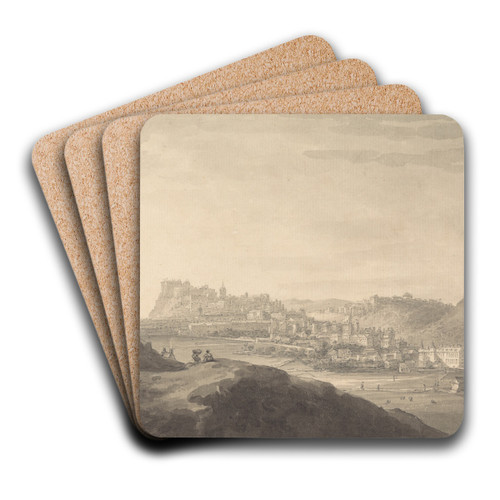 Edinburgh by Thomas Hearne Art Drink Coaster set