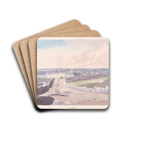 Granada by Charles Hamilton Smith Drink Coasters - set of 4