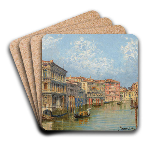 The Grand Canal, Venice by Antonietta Brandeis Art Drink Coaster set