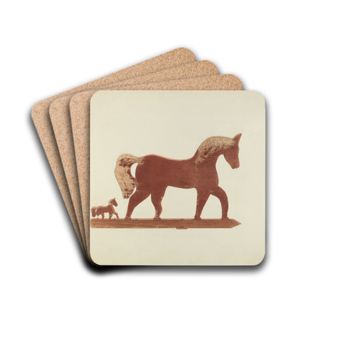 Weather Vane by John Sullivan Drink Coasters - set of 4