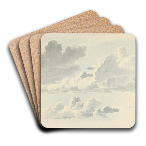 Wolkenstudies by Josephus Augustus Knip Art Drink Coaster set Wolkenstudies by Josephus Augustus Knip Art Drink Coaster set