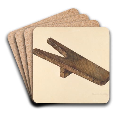 Bootjack by Isabelle De Strange Art Drink Coaster set Bootjack by Isabelle De Strange Art Drink Coaster set