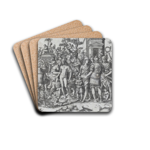 Triumph by Marcantonio Raimondi Drink Coasters - set of 4