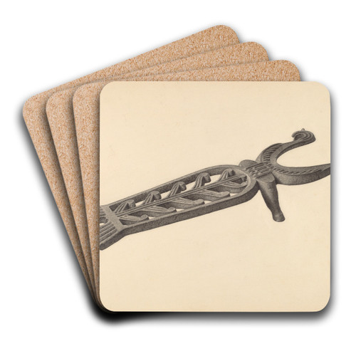 Bootjack by Gordon Sanborn Art Drink Coaster set Bootjack by Gordon Sanborn Art Drink Coaster set