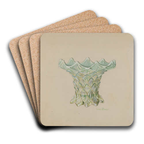 Vase by Robert Stewart Art Drink Coaster set
