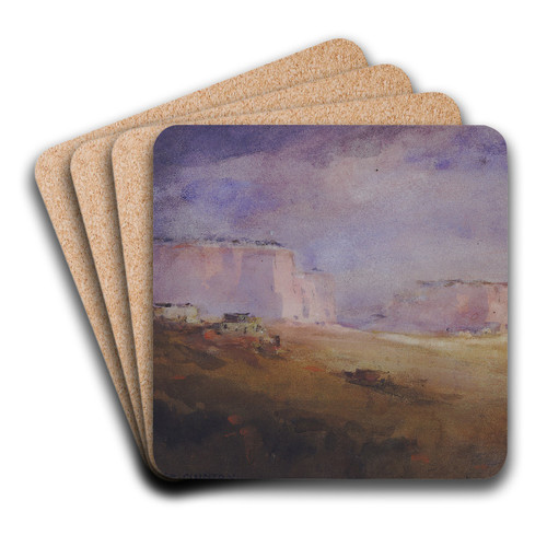 In The Cliff House Country by William Henry Holmes Art Drink Coaster set