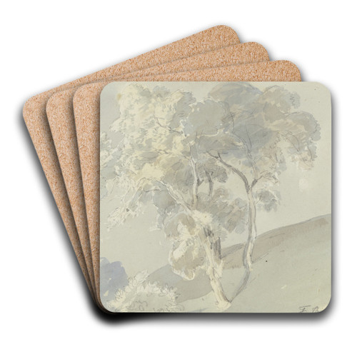 Tree by Fritz Bamberger Art Drink Coaster set
