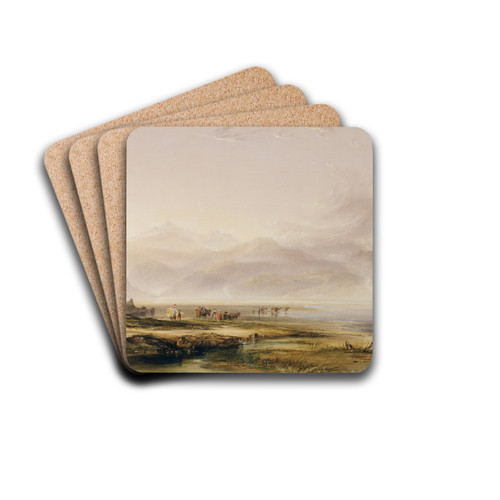 Traeth Mawr by Copley Fielding Drink Coasters - set of 4