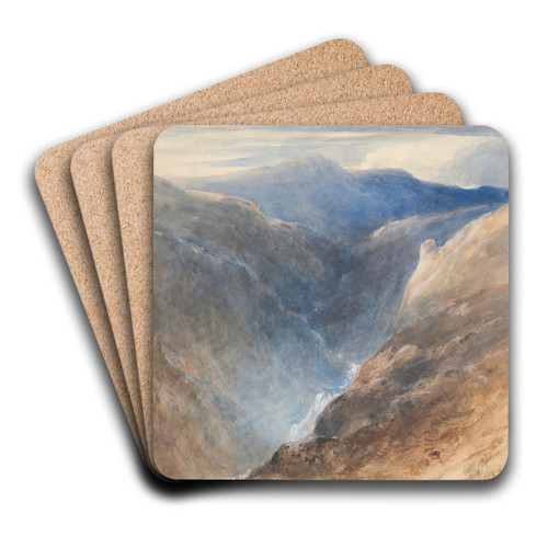 The glen by Henry Pidgeon Art Drink Coaster set The glen by Henry Pidgeon Art Drink Coaster set