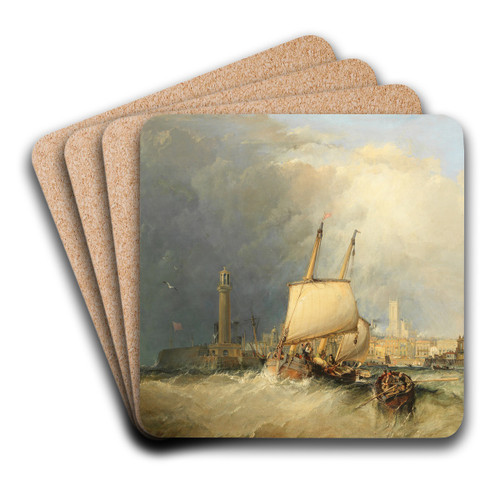 Margate by George Chambers, Snr. Art Drink Coaster set