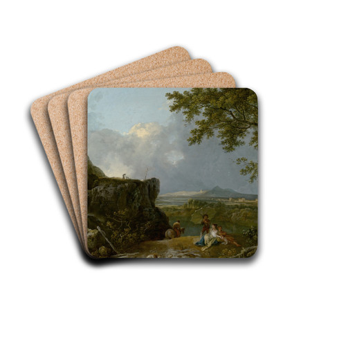 The White Monk by Richard Wilson Drink Coasters - set of 4