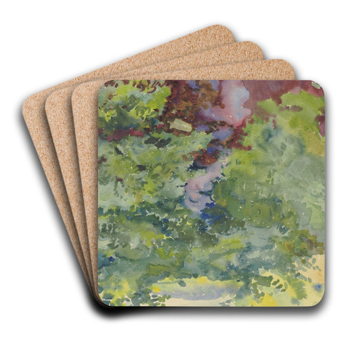 Taunus streams by Philipp Franck Art Drink Coaster set