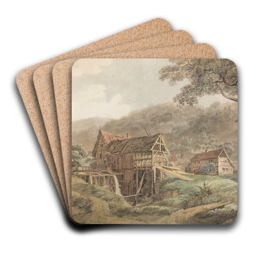 Sgemhle by Max Joseph Wagenbauer Art Drink Coaster set