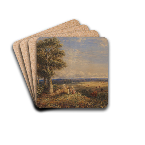The Skylark by David Cox Drink Coasters - set of 4