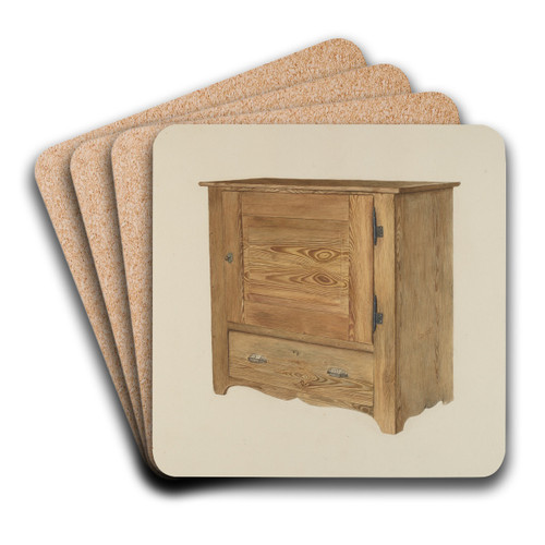 Chest by Esther Molina Art Drink Coaster set