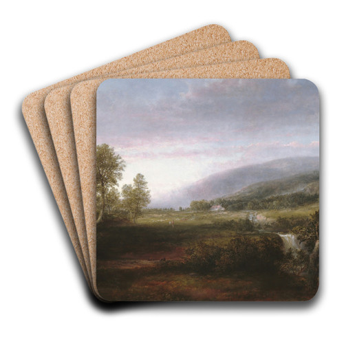 Spring Landscape by Thomas Doughty Art Drink Coaster set