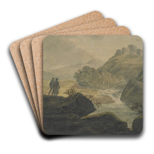 Mountain stream by William Payne Art Drink Coaster set