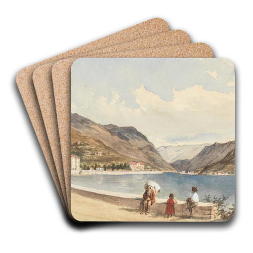 Blevio by Antonietta Brandeis Art Drink Coaster set