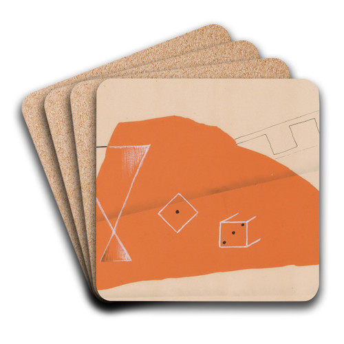 Still life with a cup by Mikul Galanda Art Drink Coaster set