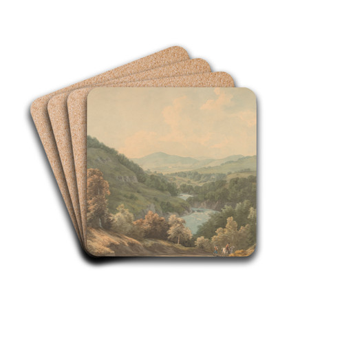 The Pass of Killiecrankie by John Warwick Smith Drink Coasters - set of 4