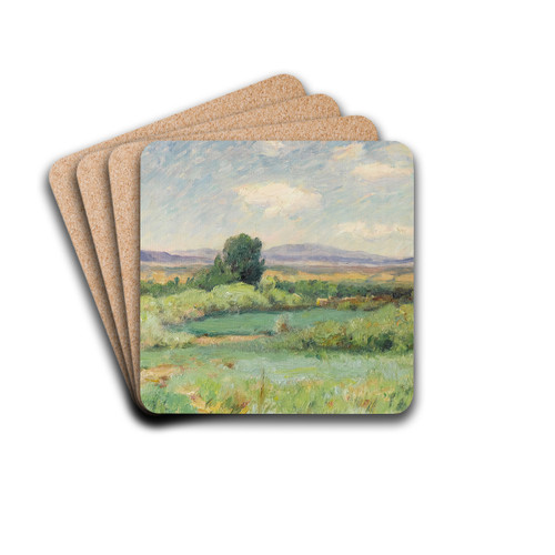 Green Ponds by Joseph Henry Sharp Drink Coasters - set of 4 Green Ponds by Joseph Henry Sharp Drink Coasters - set of 4