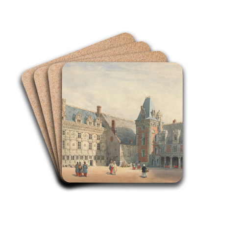 Le Chateau de Blois by Thomas Shotter Boys Drink Coasters - set of 4