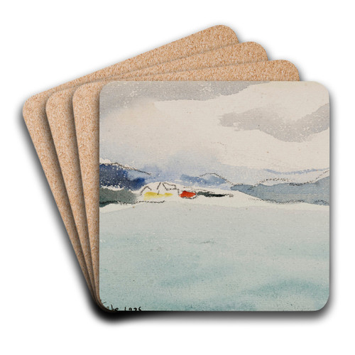 Molde by Albert Marquet Art Drink Coaster set