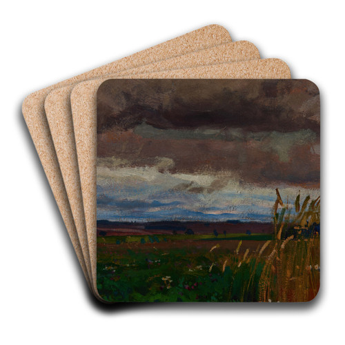 Grain by Jan Stanislawski Art Drink Coaster set