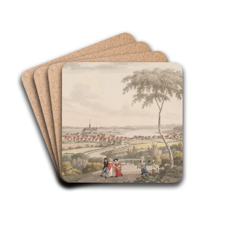 Haderslev by Sren L. Lange Drink Coasters - set of 4 Haderslev by Sren L. Lange Drink Coasters - set of 4