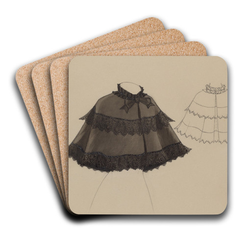 Cape by Marie Mitchell Art Drink Coaster set