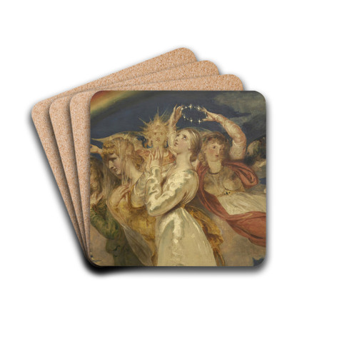 The Assumption of the Virgin by William Etty Drink Coasters - set of 4