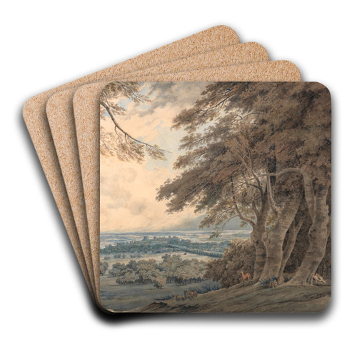 Windsor by Joseph Mallord William Turner Art Drink Coaster set